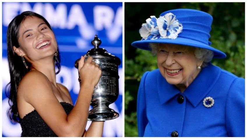 Emma Raducanu, la niña prodigio del tenis que encantó a la Reina Isabel