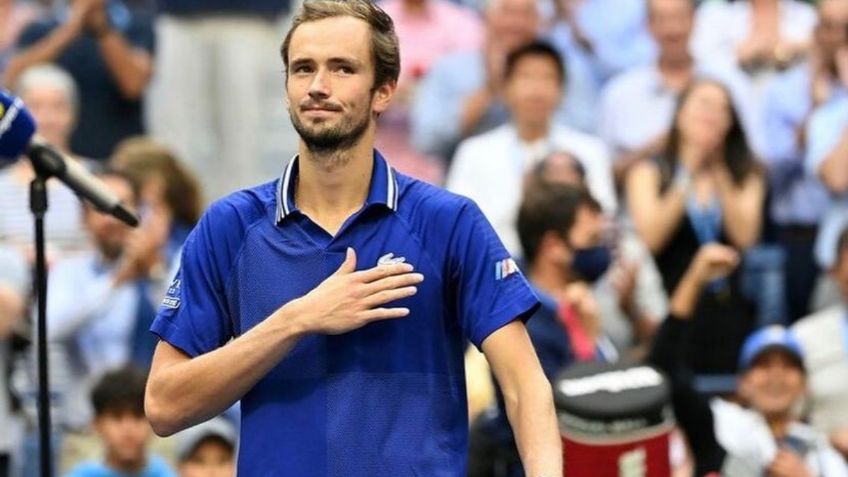 Novak Djokovic es opacado por Dannil Medvedev quien se coronó campeón en el US Open