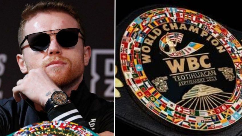 Canelo Álvarez: Conoce el cinturón "Teotihuacan" que disputará ante Plant