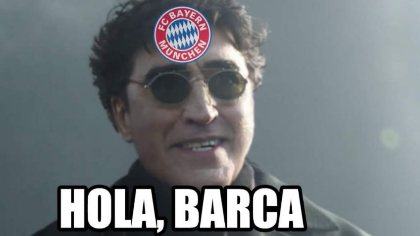 MEMES "golean" al Barcelona en Champions League tras derrota ante el Bayern