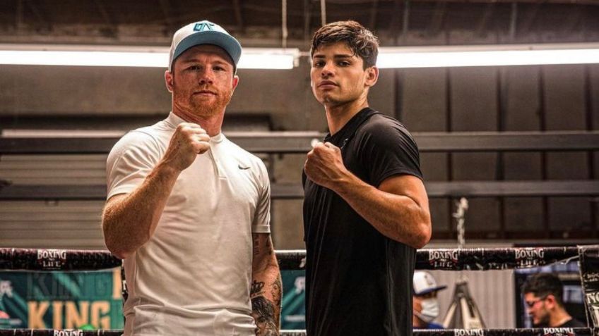 Canelo Álvarez no se contiene y lanza duro gancho a Ryan García