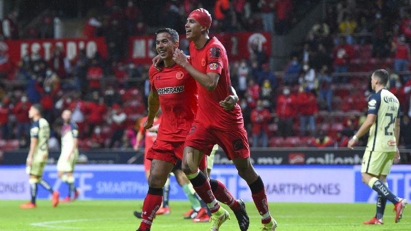 Ley del ex: Con un doblete de Haret Ortega, Toluca le quita el invicto al América