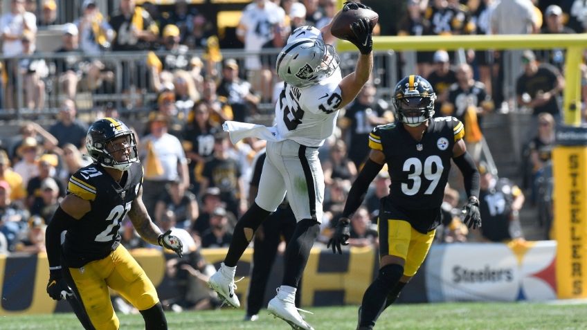 NFL: Las Vegas Raiders hacen maldad y funden a los Pittsburgh Steelers