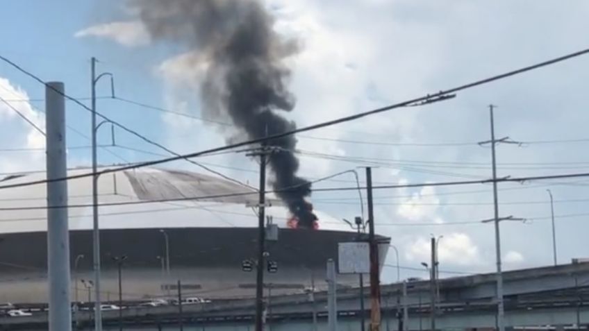 NFL: Reportan fuerte incendio en el Superdome, casa de New Orleans Saints (VIDEO)