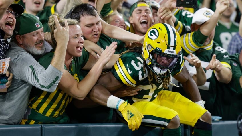 NFL: Aaron Jones recupera cenizas de su padre que perdió en festejo de Green Bay