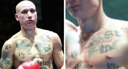 ¡Polémica en el ring! Boxeador es suspendido por mostrar tatuajes nazis en pelea