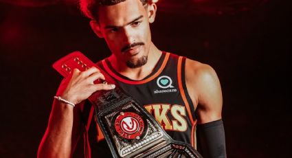 De la NBA a la lucha libre: la increíble historia de Trae Young, campeón en la WWE