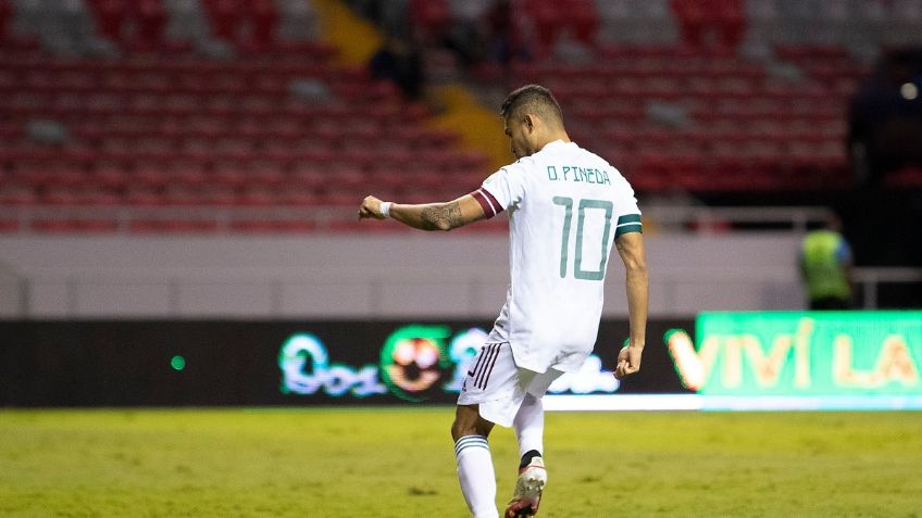 México no convence, pero gana ante Costa Rica y es líder gracias a Orbelín Pineda