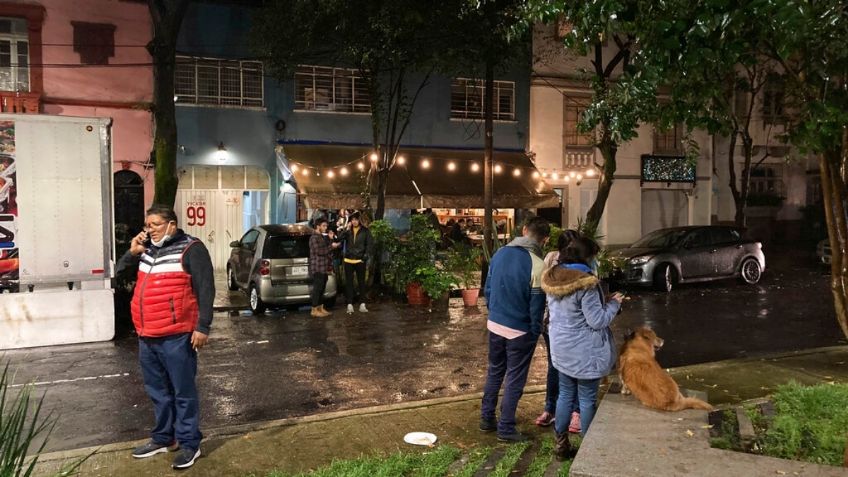 Luces en el cielo y bardas caídas; así se vivió el sismo de 7.1 en CDMX (VIDEO)