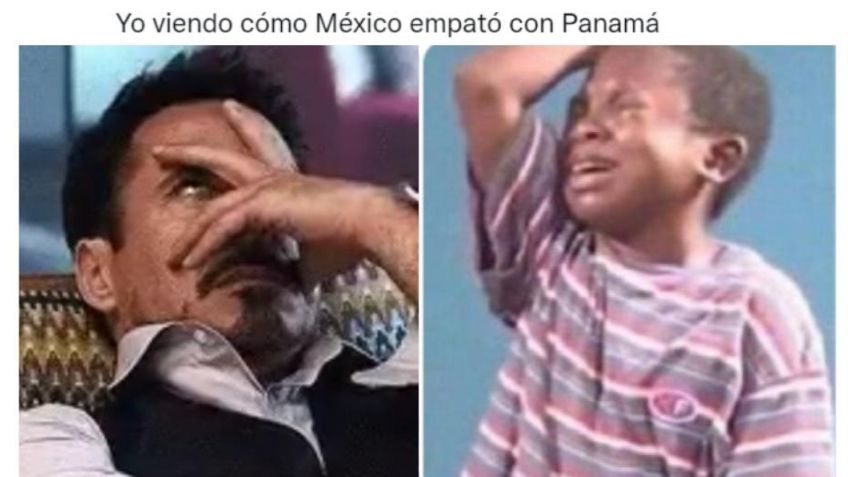 MEMES exigen más a la Selección Mexicana tras empate 1-1 contra Panamá