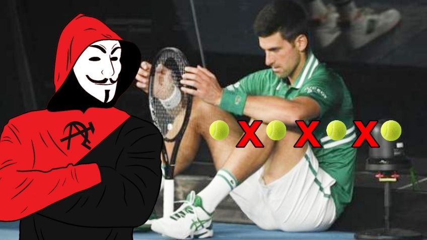 Novak Djokovic sufre hackeo de su audiencia; ponen contenido para adultos