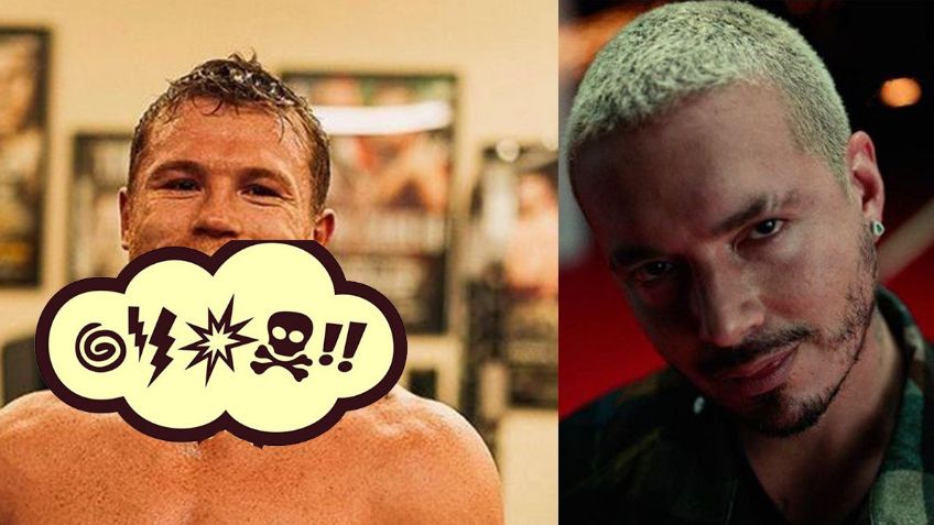 Canelo Álvarez llama 'hijo de la v...' a J Balvin ante el asombro de Max Verstappen (VIDEO)