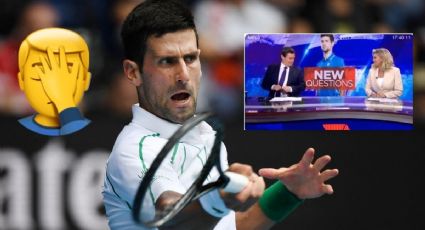 ¡Avísenle! Insultan a Djokovic en TV sin saber que estaban grabando (VIDEO)