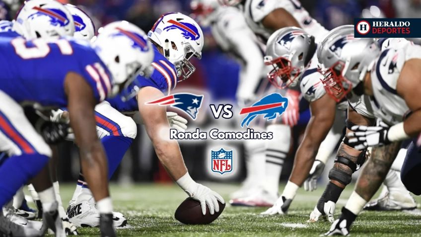 Qué canal transmite Patriots vs Bills EN VIVO por TV: Ronda de Comodines NFL