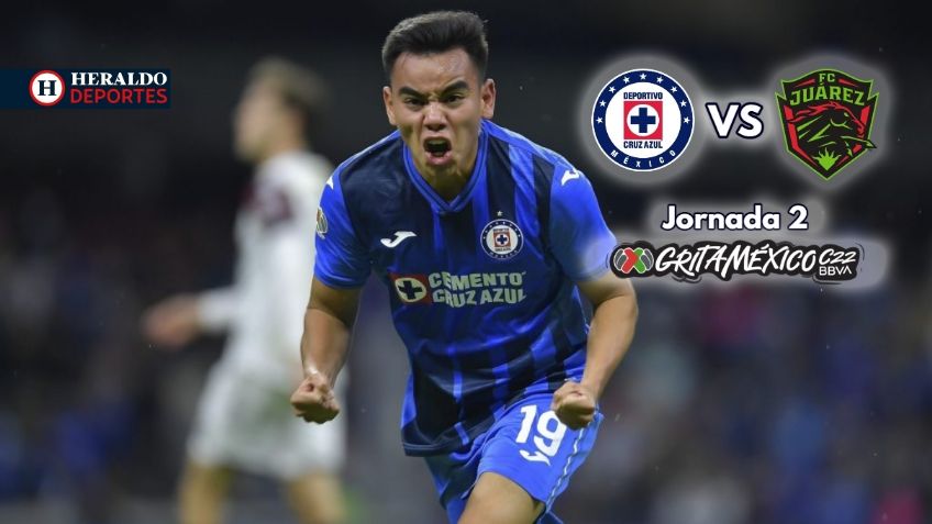 Qué canal transmite Cruz Azul vs Juárez EN VIVO por TV: Jornada 2 Clausura 2022 Liga MX
