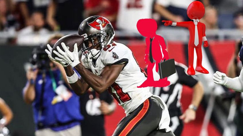 NFL: Por nueva locura, Antonio Brown es despedido de los Buccaneers. ¿Se retira? (VIDEO)