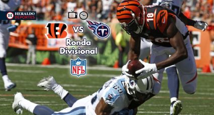 Qué canal transmite Bengals vs Titans EN VIVO por TV: Ronda Divisional NFL