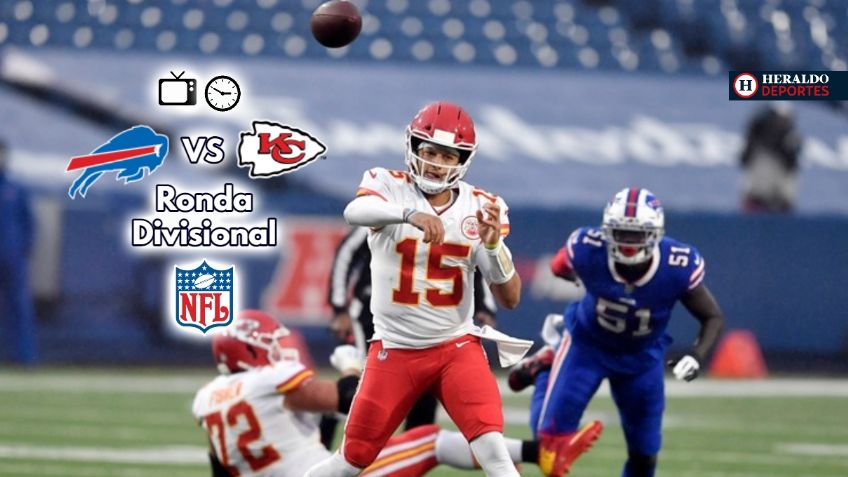 Qué canal transmite Bills vs Chiefs EN VIVO por TV: Ronda Divisional NFL