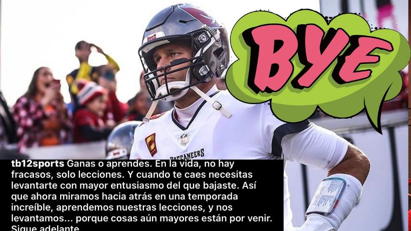 NFL: Tras eliminación de los Buccaneers, Tom Brady pone en duda su continuidad