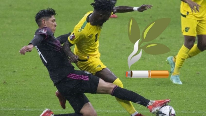 La inédita foto del México vs Jamaica en eliminatoria con "olor a hierba"