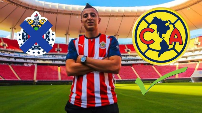 Chivas: Piojo Alvarado, exhibido por su pasado como fan del Club América. ¿Se reivindica?