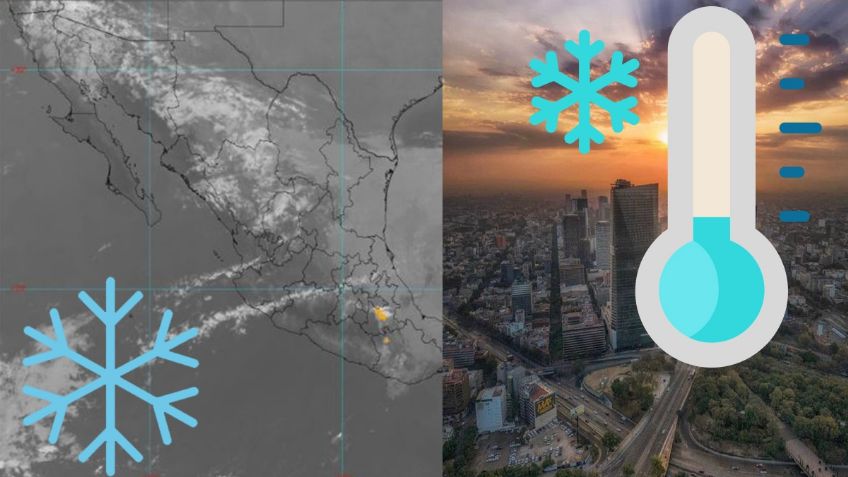 Clima: Estos serán los efectos que ocasionará el Frente Frío 26 en la CDMX y Edomex