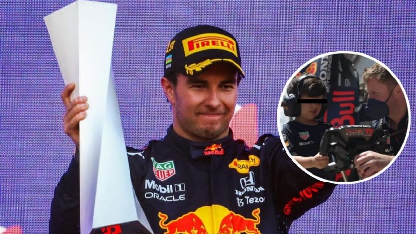 Hijo de Checo Pérez da señales de querer correr en F1 cuando sea más grande