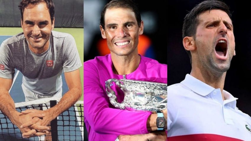 Djokovic y Federer dedican palabras a Rafael Nada tras ser el más ganador de la historia