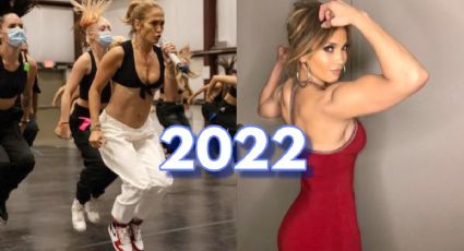 Jennifer Lopez y las famosas con mejores rutinas de ejercicios para empezar el 2022