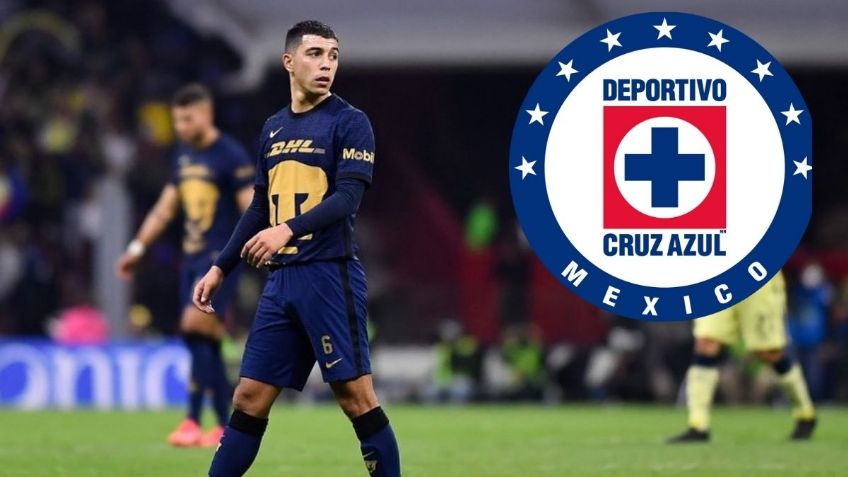 OFICIAL: Erik Lira deja Pumas y es nuevo jugador del Cruz Azul