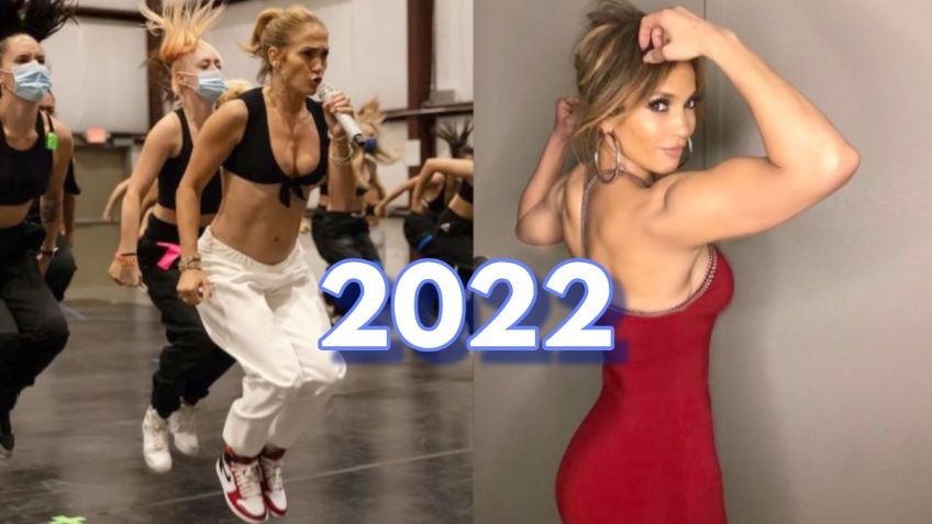 Jennifer Lopez y las famosas con mejores rutinas de ejercicios para empezar el 2022