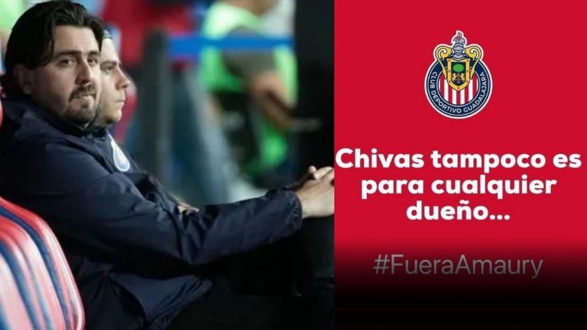 Chivas: Aficionados arman campaña contra Amaury Vergara por cerrarle puerta a refuerzos