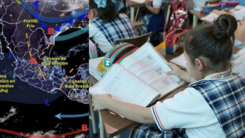 SEP: ¿Qué estados suspendieron clases por el nuevo frente frío?
