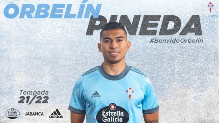 OFICIAL: Orbelín Pineda llega al Celta de Vigo; así será su contrato