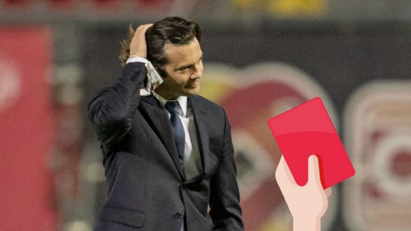 Club América: Santiago Solari, en peligro de ser suspendido estos partidos tras expulsión