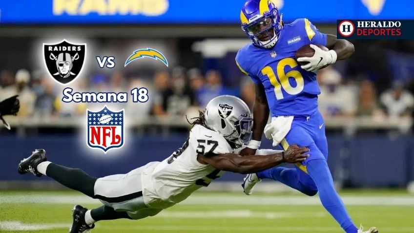 Qué canal transmite Chargers vs Raiders EN VIVO por TV: Semana 18 NFL