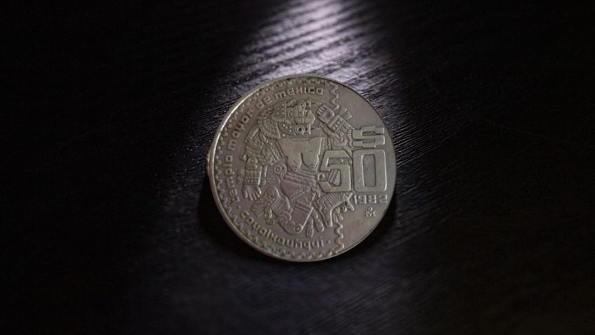 Así es la moneda mexicana de 50 pesos que ahora vale 500 mil ¿La tienes?
