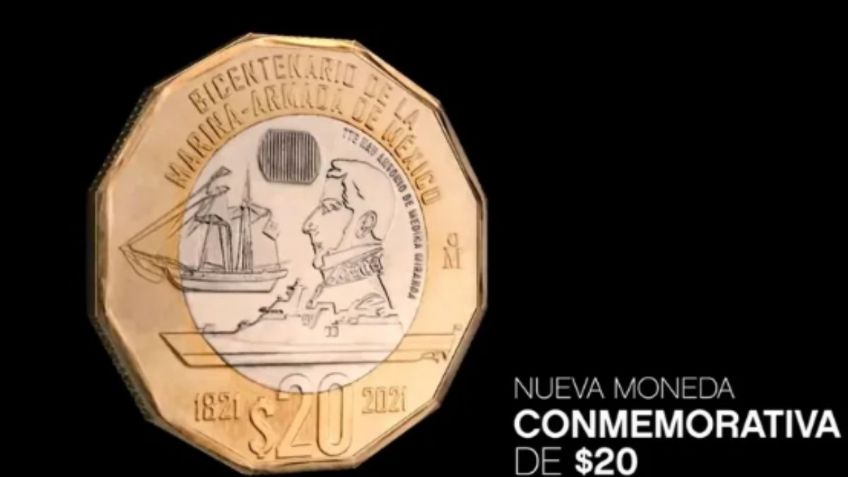 ¿Cuánto vale la nueva moneda de 20 pesos lanzada en octubre de 2022?