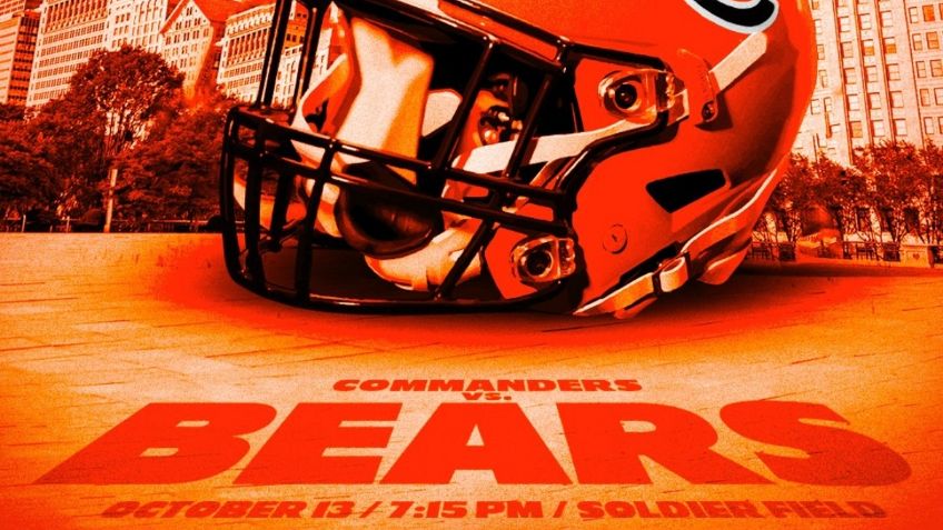 Qué canal transmite HOY Commanders vs Bears EN VIVO por TV: Semana 6 NFL