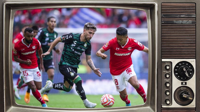 Qué canal transmite HOY Toluca vs Santos por TV: Cuartos de final ida