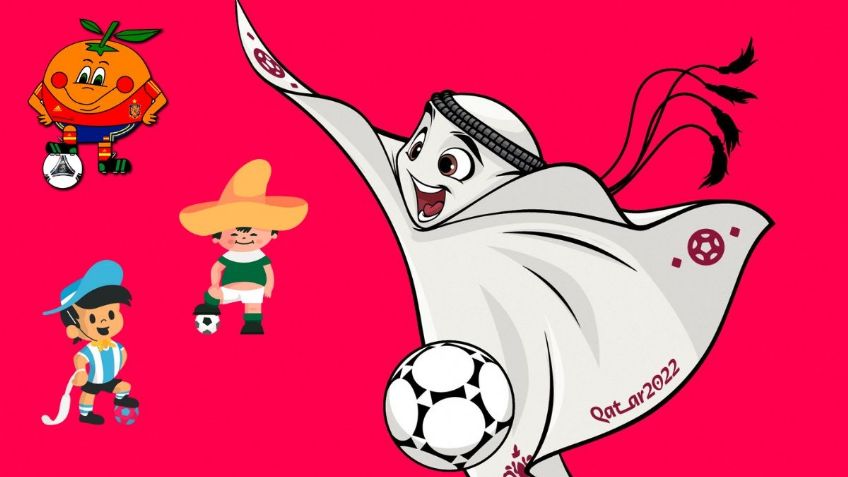 ¿Cuántas y cuáles han sido todas las mascotas en la historia del Mundial?