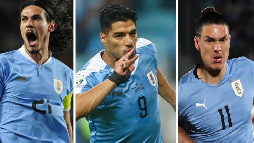 Qatar 2022: Suárez, Cavani y Núñez, el tridente que hace soñar a Uruguay
