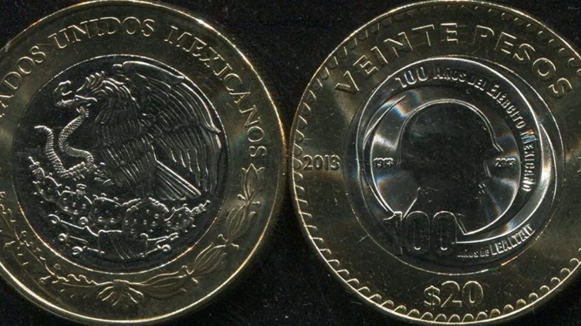 ¿Cuál es la moneda del Ejército que vale hasta 300 mil pesos?