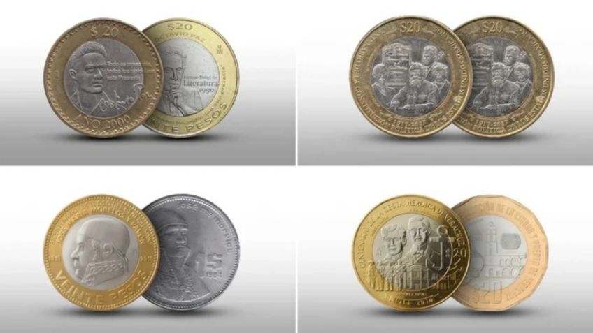 Las 4 monedas más buscadas por coleccionistas: ¿Cuánto valen?