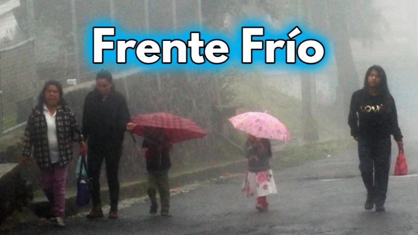 Frente frío 8: ¿Cuándo entra y qué estados serán afectados?