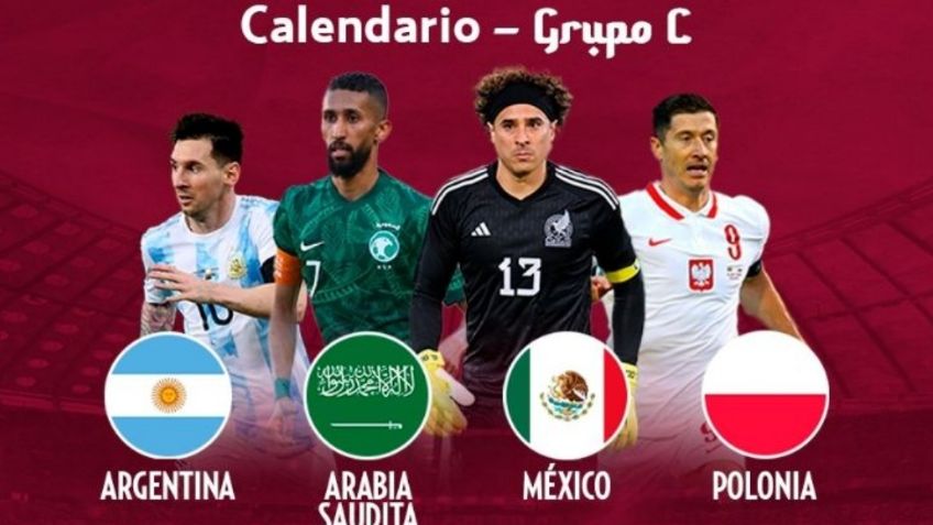Calendario Qatar 2022: Grupo C, fechas, horarios y selecciones