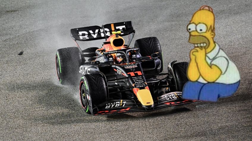 MEMES enloquecen por Checo Pérez, el Ministro de Defensa, tras ganar el GP de Singapur