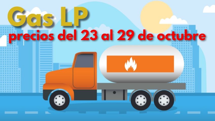 Gas LP tiene bajón de precio: ¿Cuánto cuesta entre el 23 y 29 octubre de 2022?