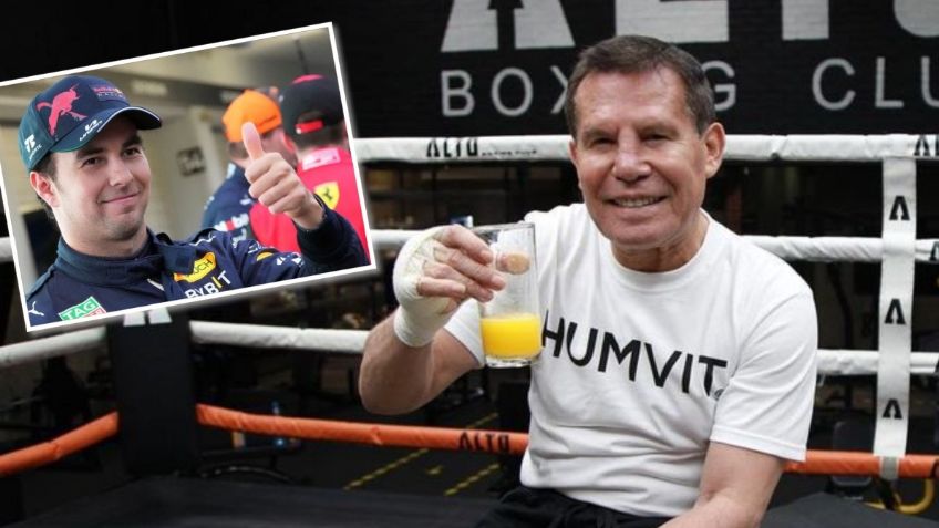 La grosería que le dijo Julio César Chávez a Checo Pérez el día que lo conoció