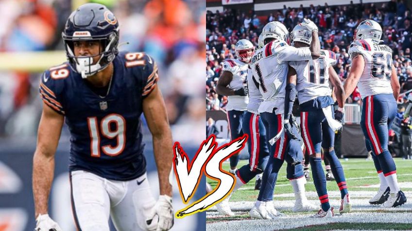 Qué canal transmite HOY Bears vs Patriots EN VIVO por TV: Semana 7 NFL